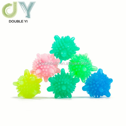 Magic Decontamination Laundry Ball Pvc Colorful Starfish Solid Laundry Washing Ball Anti-winding