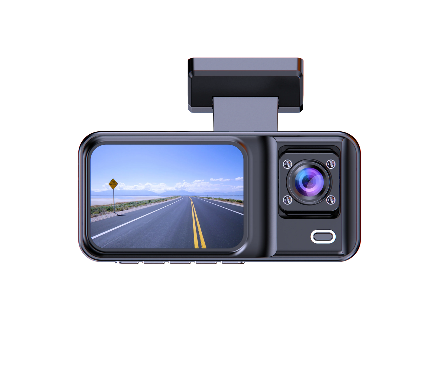 3 Cameras Wireless Dash Cam Video Recorder with LED Night Vision 1080p Resolution SD Card Support Car DVR Rear View Camera