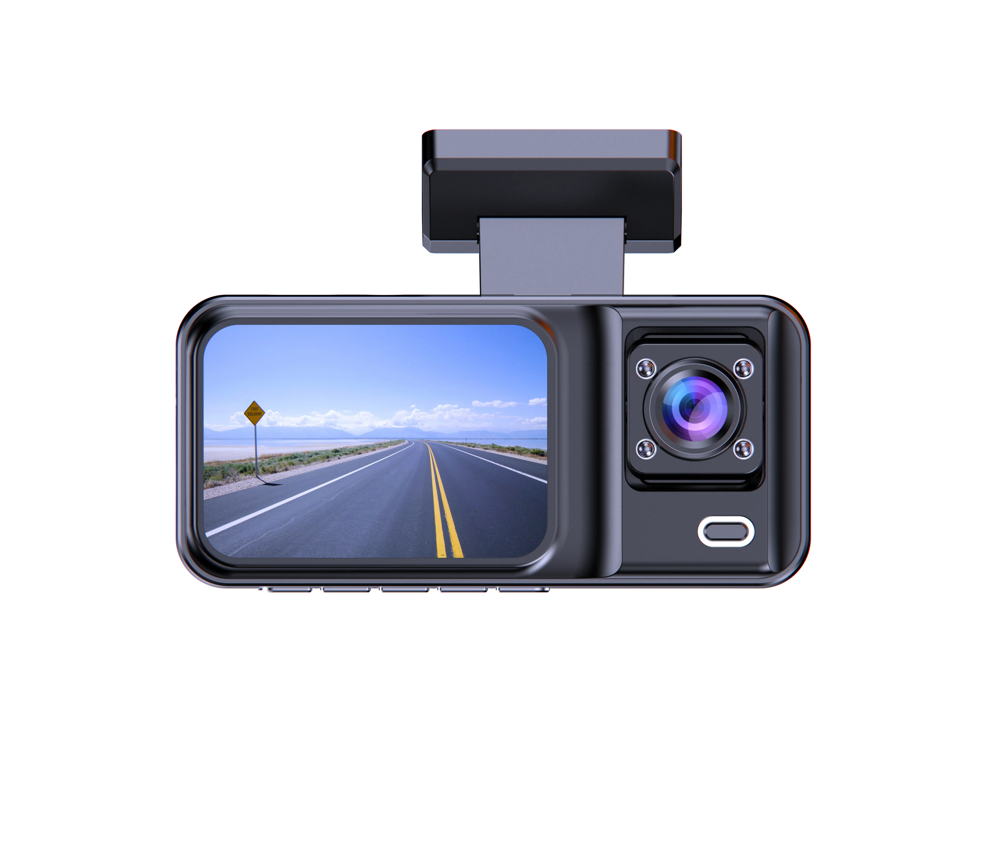 3 Cameras Wireless Dash Cam Video Recorder with LED Night Vision 1080p Resolution SD Card Support Car DVR Rear View Camera