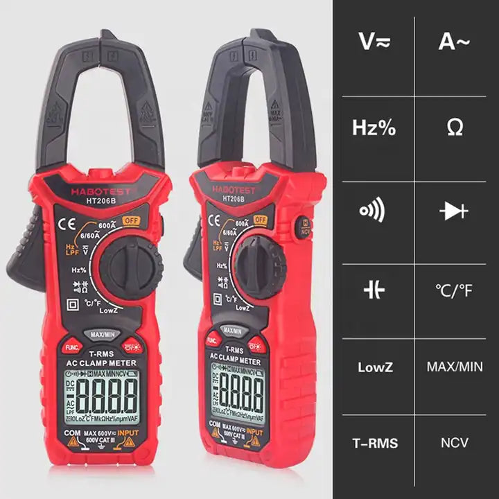 HT206B Amperometric  Clamp Meter