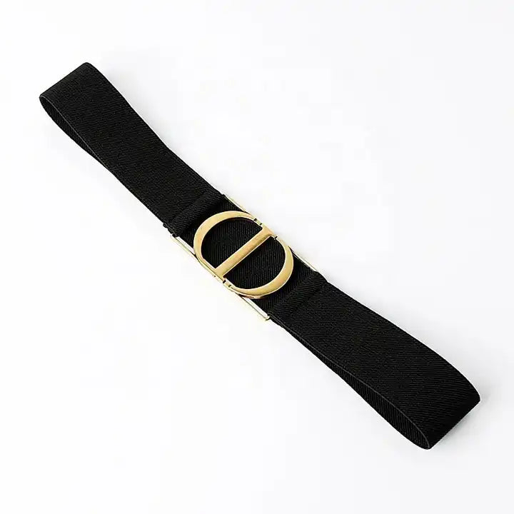 Simple women's clothing accessories belt fashion cd belt elastic elastic waist seal