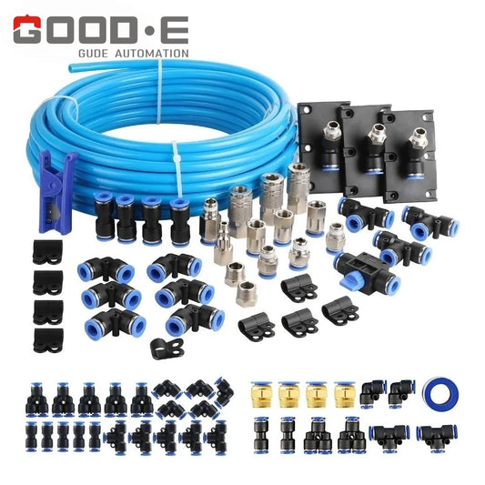 1/4 G3/8 NPT BSP Plastic Pneumatic Push-in Fitting PU Air Pipe Fast Connect Leakproof Connector