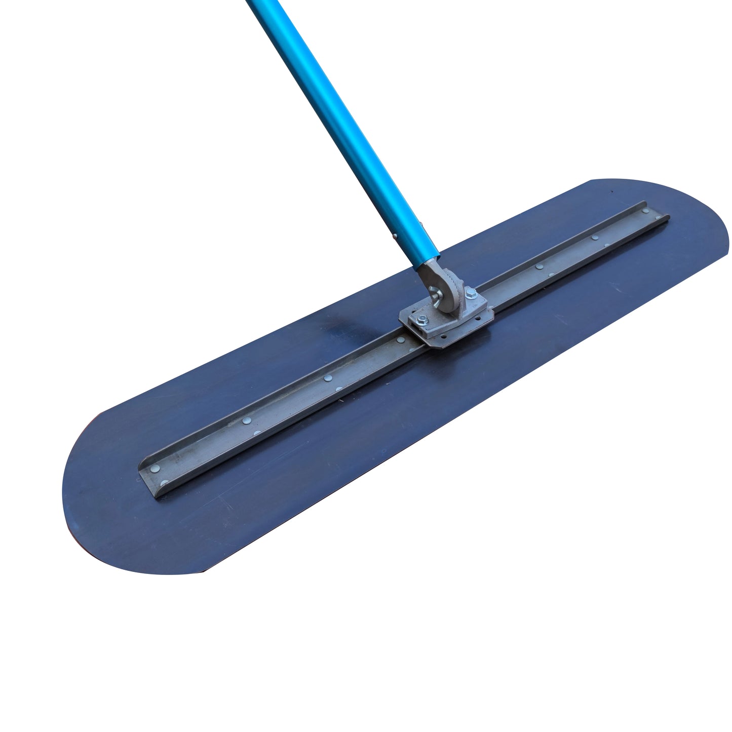 Carbon Blue Steel Blade Hand Tool Concrete Finishing Fresno Trowel with Bull Float Blue Glider