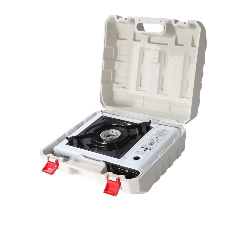 Wholesale Portable Metal Gas Stove for Outdoor Camping BBQ Hot Pot Travel-Manual Split Structure Butane Fuel