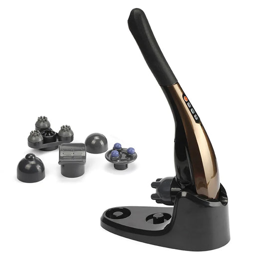 Handheld Back Massager with Heat and Vibration Kanye for Neck and Shoulder Massage Let Me Know if This Meets Your Expectations