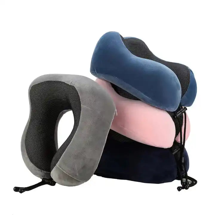 High Rebound Memory Foam Ergonomic Neck Support Contour u- shaped Cervical travel Pillow