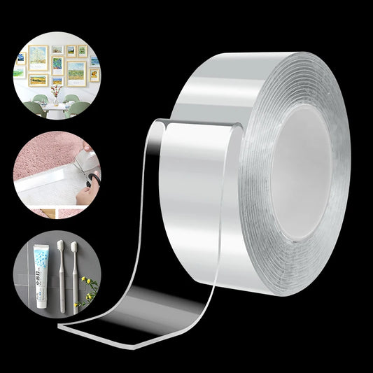 Hot Sale Factory Direct Price Washable Pu Adhesive Nano Tape Reusable Double Sided Tape