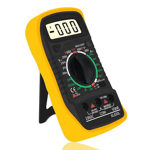 XL830L Handheld Multimeter Digital LCD Backlight Portable AC/DC Ammeter