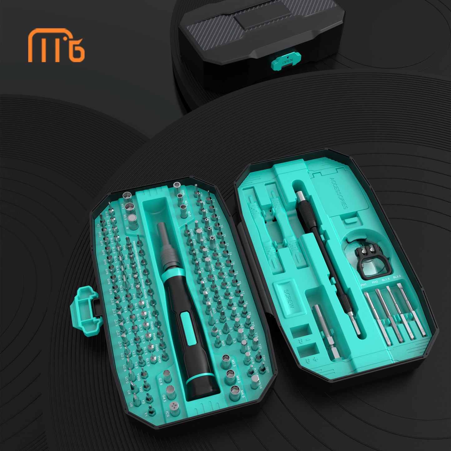 152-in-1 Professional Magnetic Repair Tool Kit DIY Steel OEM Precise Screwdriver Set for Phone Computer PC Camera Watch Laptop
