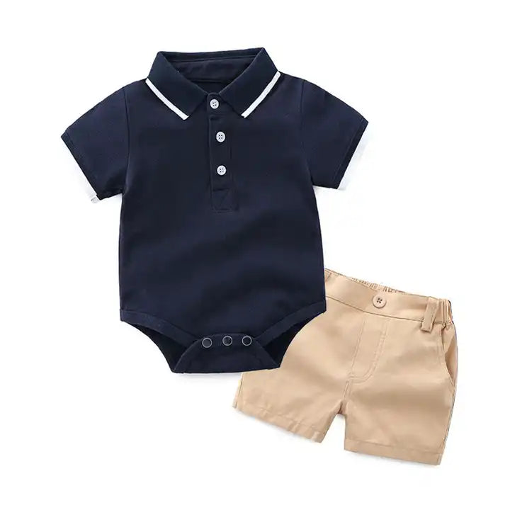 Infant Clothes Sets Child Rompers Summer 1 Year Old Boy Baby