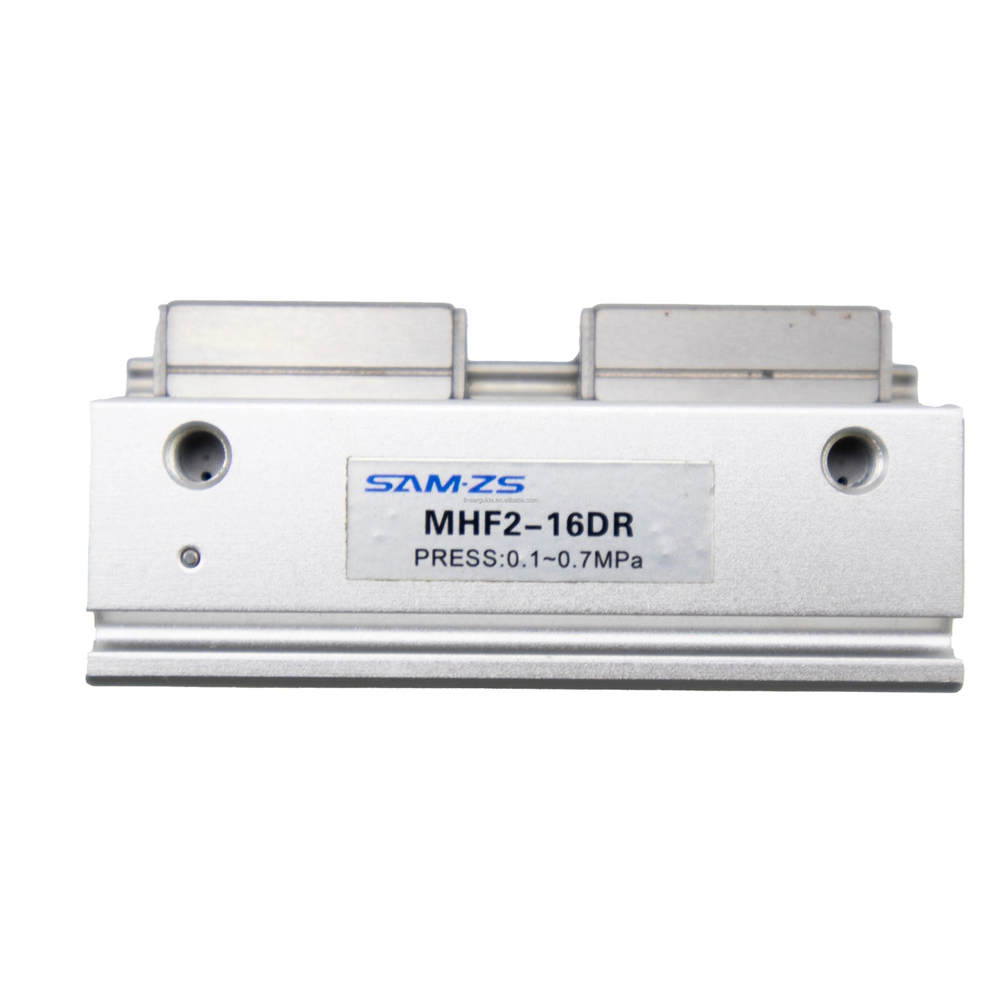 SMC Industrial Pneumatic Sliding Finger Cylinder Thin Air Claw MHF2 Fittings Construction Machinery Pipe Lubricator Type