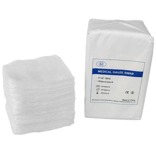 Surgical Gauze Swab Sponges Squares Packs Medical Non Woven Non-woven Sterile Gauze Swabs Pads Non-Sterile 4x4 10x10 10*10 2x2