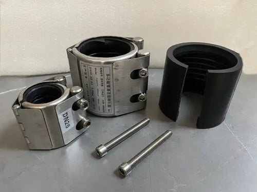 Stainless Steel Plumbing Fittings For Water Supply Projects Leakage Repair Clamps