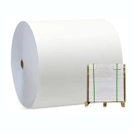 Wholesale White Kraft Paper High Absorbent White Kraft Paper Roll 80Gsm 90Gsm for Medical Chemical Print Packaging