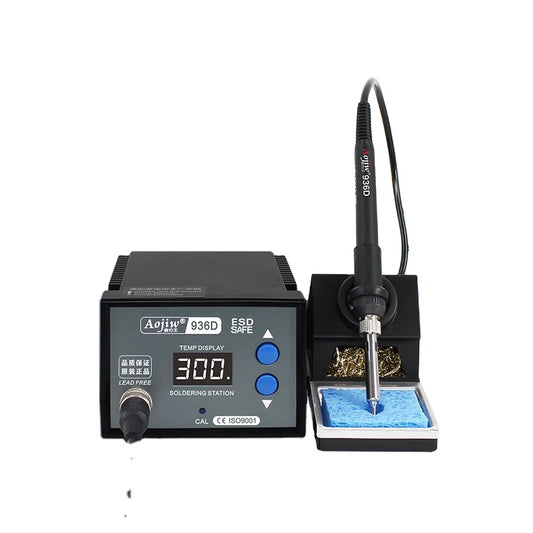 Aojiw 936D Adjustable Intelligent High Power Constant Temperature Soldering Iron Phone Repair Tool Welding Station Equipment