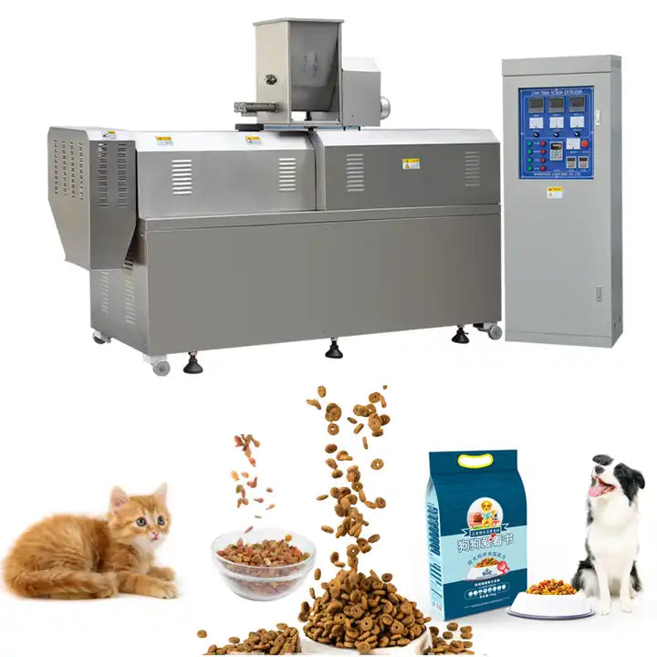 Stainless steel dog food dry dog and cat pet food production and processing machine industrial machinery