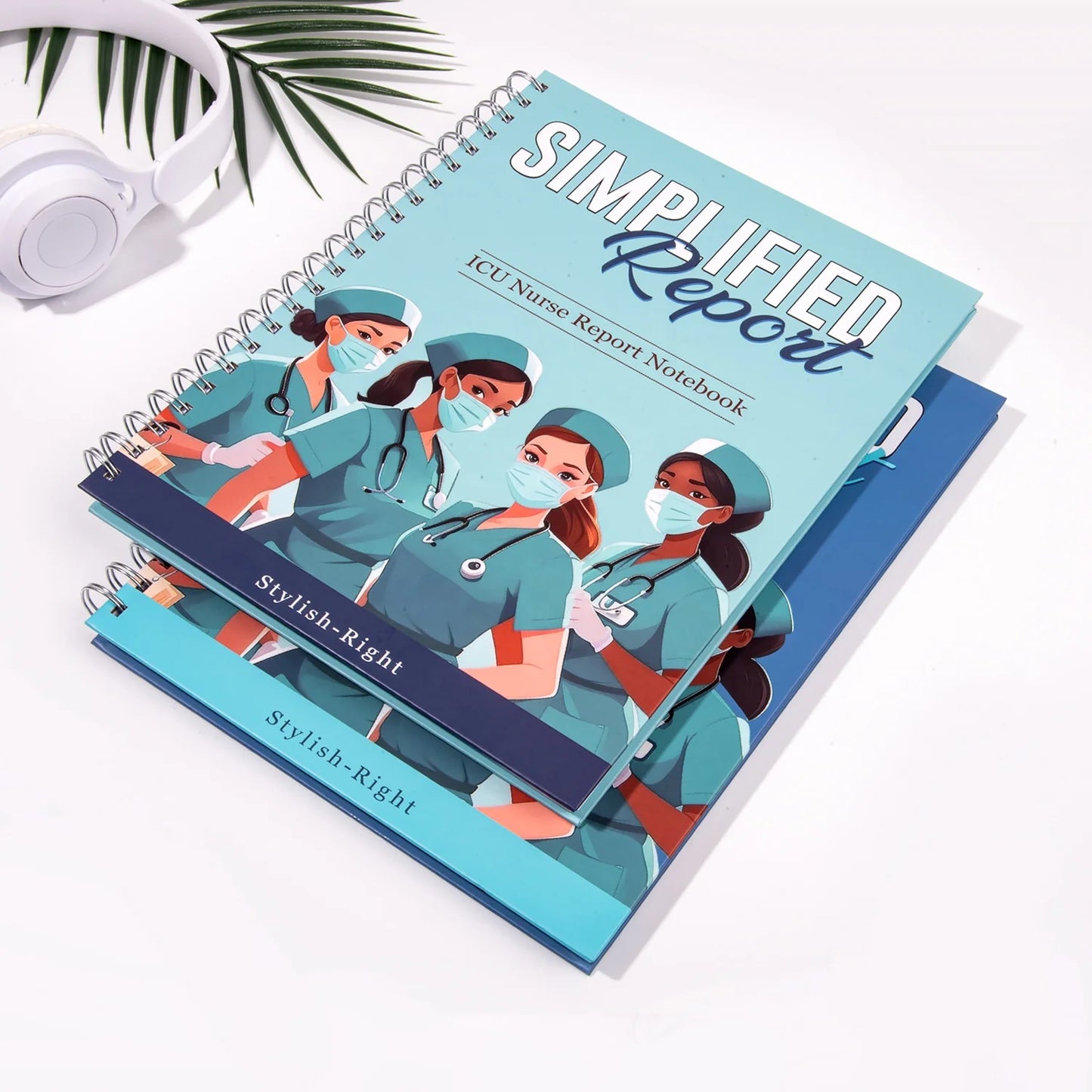 2025 Nursing Books Custom Report Note Nurses Doctor Guide Diary Medical Sheets Notebook Journal Planners