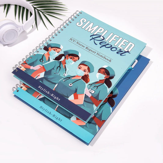 2025 Nursing Books Custom Report Note Nurses Doctor Guide Diary Medical Sheets Notebook Journal Planners