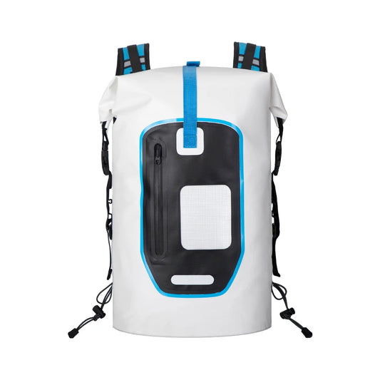 Customized 30L Roll Top Waterproof Backpack for Diving Wet Dry Bag for Swimming Hiking Rock Climbing Leisure Outdoor Activities