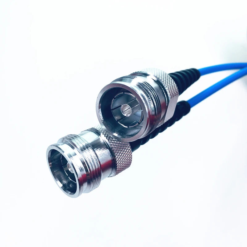 RF Connector 4.3-10 Male to 4.3/10 Plug RG402 Cable Jumper Assembly