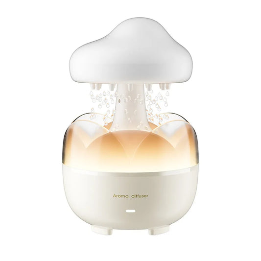 Leleduo New Product J38 Raindrop Aromatherapy Machine Humidification Mini for Home Silent Large Spray Volume Essential Oil Diffu
