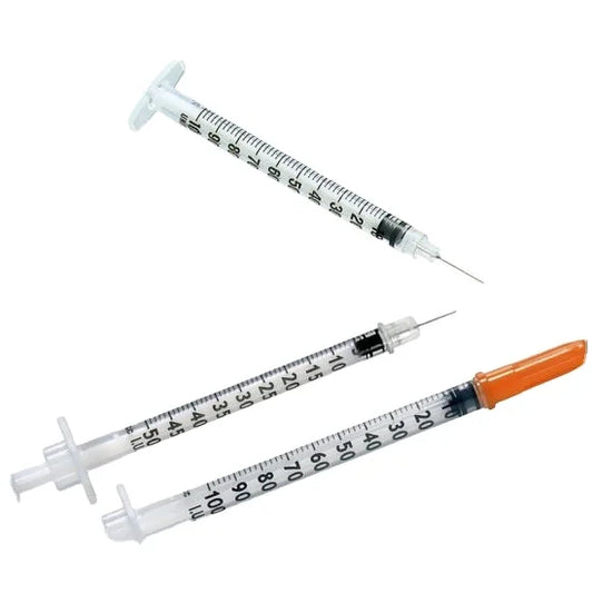 Disposable EO Sterile PP Insulin Syringes-Medical Diabetic Needles in 0.3ml 0.5ml 1ml Sizes