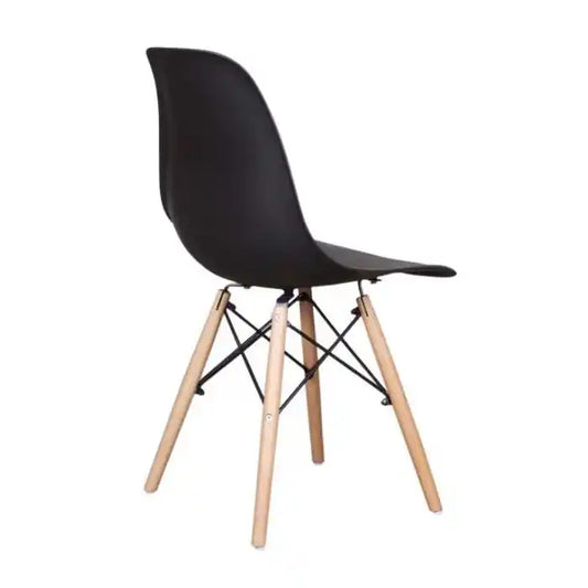 Modern Cheap Dinning Chair Cadeira Eam Wooden Legs Plastic Dinner Kitchen Dining Chairs