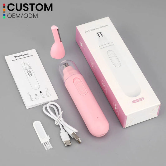 2025 New Gadgets USB Powered Plastic Hair Removal Appliances Eyebrow Trimmer for Women for Household Use