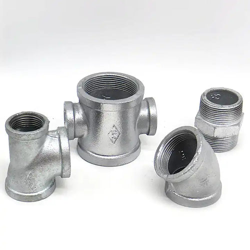 Pipe Plomberie Casting Malleable Iron Steel Pipe Fittings Gi Product