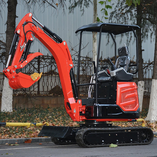 Multi-Functional 2-Ton Mini Digger Kit - Auger/Thumb/Breaker Municipal Package