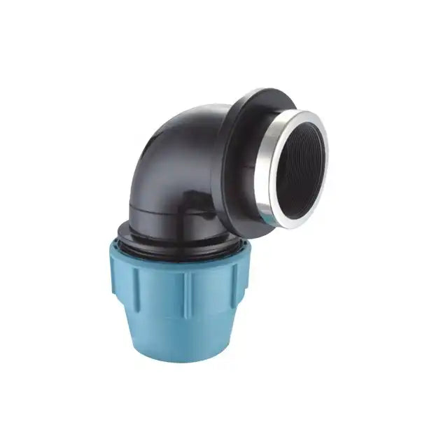 Hdpe Pipe Pn16 pp Compression Fitting With Brass Insert