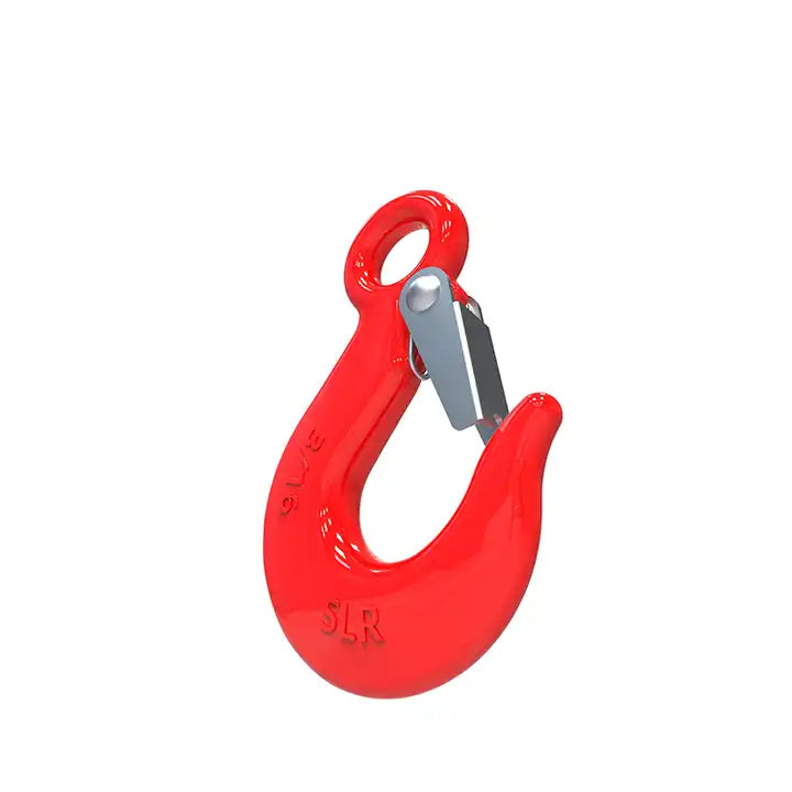 RED ALLOY STEEL EYE HOOKS For Lifting Size/Capacity: 1 - 25 Ton