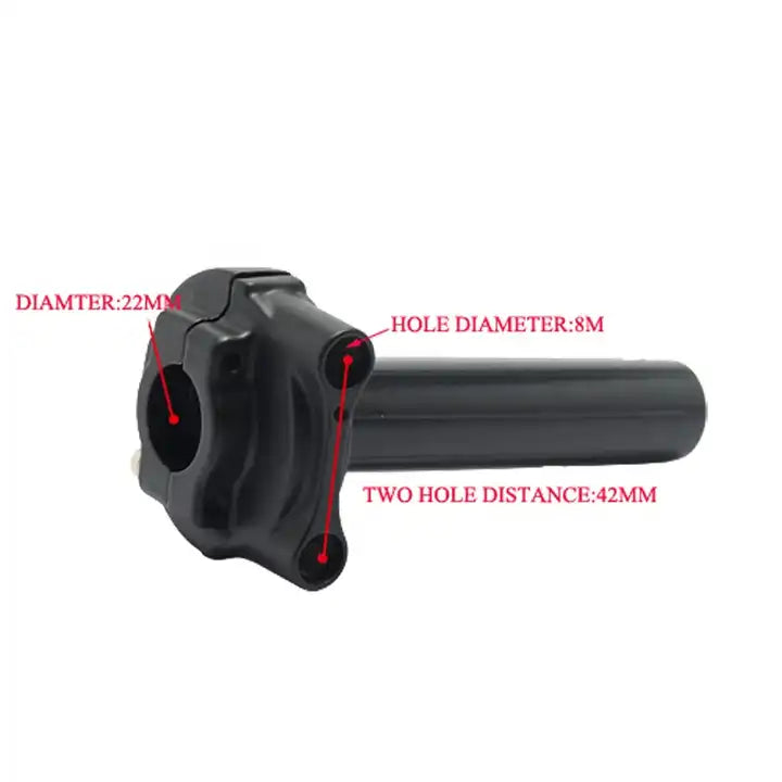 Motorcycle Throttle Grip Assembly Throttle Handle Pipe Handlebars