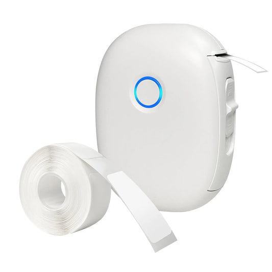 Custom Logo Rechargeable Portable Thermal Label Printer Home Office Kitchen School Stick Maker with Tape Stock Product