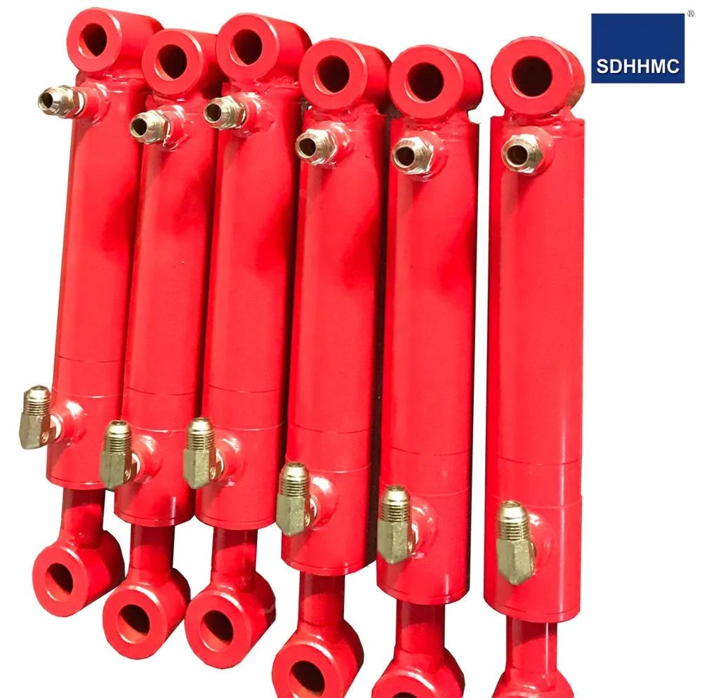 Customized Telescopic Hydraulic Cylinder Steel Construction for Farm Construction Industries Piston Seal Core New Used