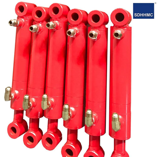 Customized Telescopic Hydraulic Cylinder Steel Construction for Farm Construction Industries Piston Seal Core New Used