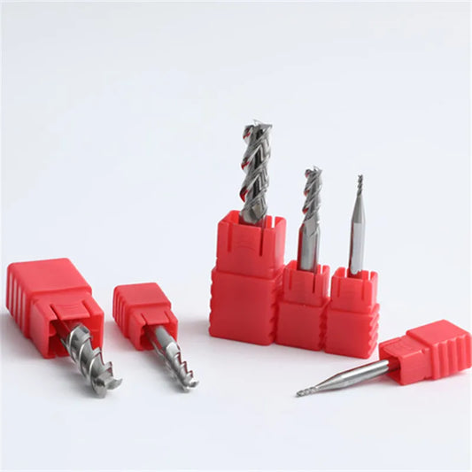 High Hardness Aluminium Cutting Tools Hand Tools Tungsten Steel Milling Cutter End Mill Carbide