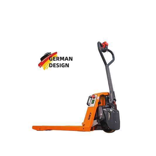 Trending 2025 Delicate Design Automatic Anti Load Push & Pull Safety Detection Battery Power Jack Forklift Electric Pallet Truck