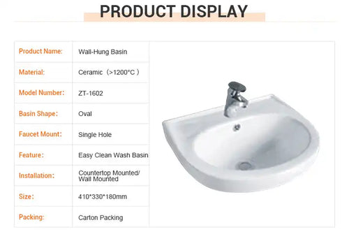 Sanitary ware Siphonic 2-piece Toilet Wash Basin Bathroom