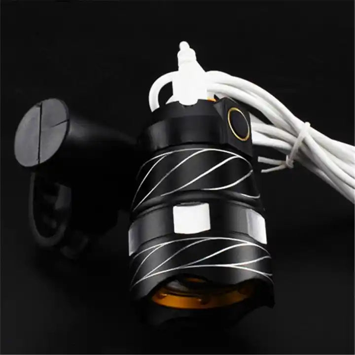 Mountain Bike Headlight Night Riding Strong Light Flashlight