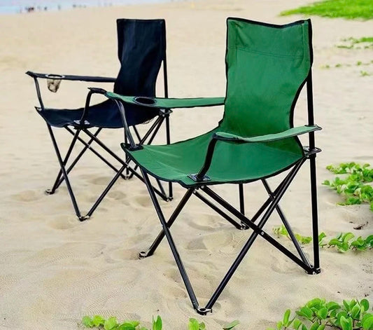 Wholesale Custom Lightweight Retractable Outdoor Folding Fishing Chair Iron Beach Chair for Summer Travel for Picnics Camping