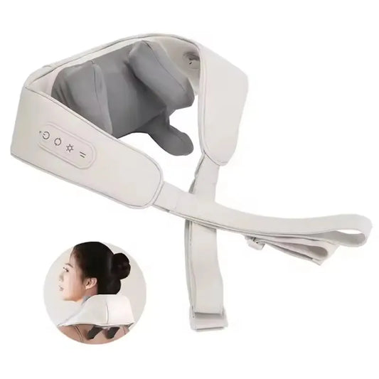 Portable Design Back Shoulder and Neck Massager Body Relaxing Smart Massage Shawl Shiatsu Back Neck Massager with Heat Therapy