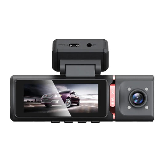 High Quality 4K WiFi Dashcam 3 Channel Video Recorder with Real Time Tracking for Taxicab and Private Vehicle Use