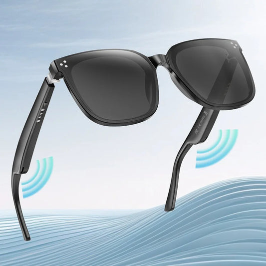 GS260 High Quality Smart glasses for men and women Bluetooth function to call music Sunglasses sports headphones wireless