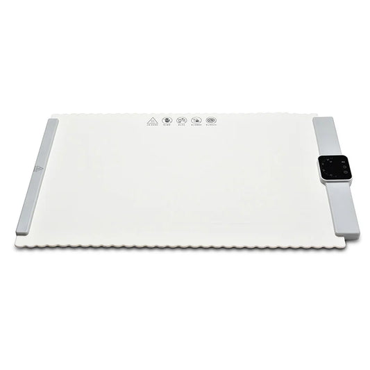 Silicone Food Warming Table with Adjustable Temperature Display Food Warming Tray Foldable Design & Fast Heating Warming Plate