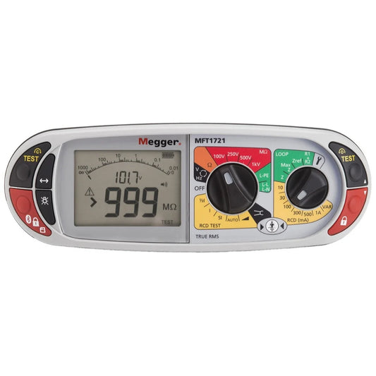 Megger MFT1721 Multifunction Tester Earth Resistance Measurement With Wireless