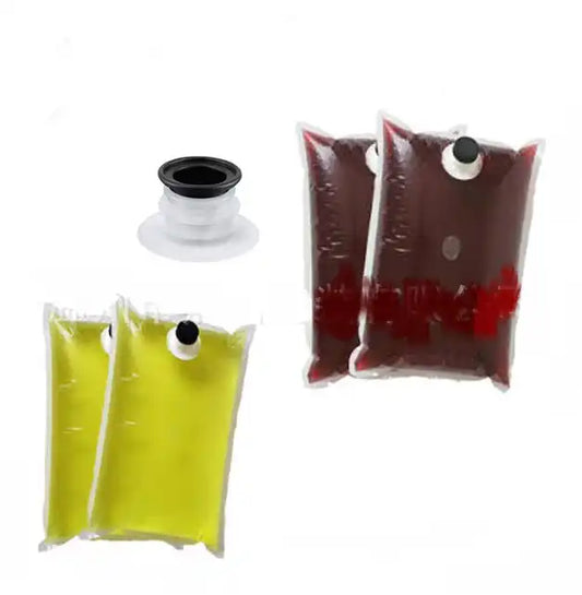 transparent plastic bags for juice/dairy/cola/wine and other liquid storage bags