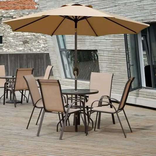 Swimming Pool Garden Beach Courtyard Retractable Sunshade Garden Umbrella