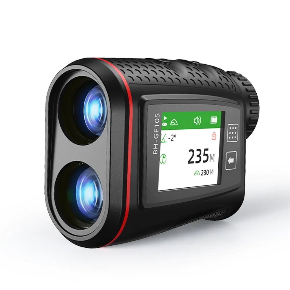 Bosean Mini Handheld Laser Rangefinder Hunting Range Finder Distance Measuring Equipment with Screen