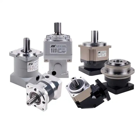 Low Noise Basklash Helical Gear Right Angle Planetary Speed Reducer Gearbox For Servo Motor